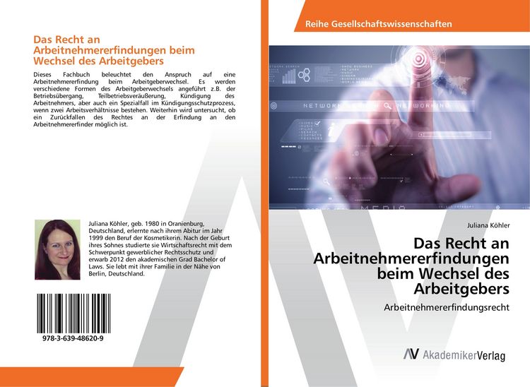 Produktbild: Das Recht an Arbeitnehmererfindungen beim Wechsel des Arbeitgebers