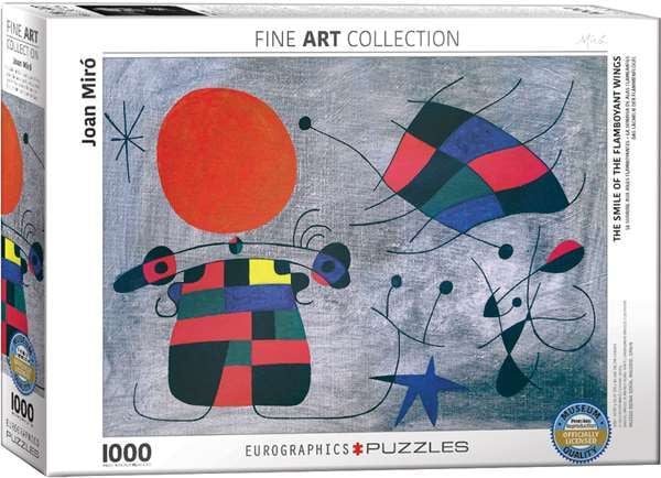 Produktbild: Puzzle 1000 Teile - Mir&oacute; J: Smile of the Flamboyant Wings