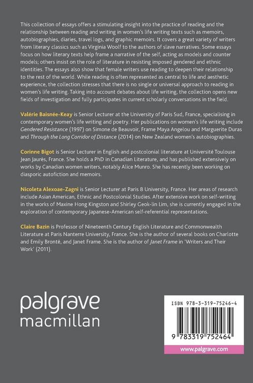 Produktbild: Women's Life Writing and the Practice of Reading