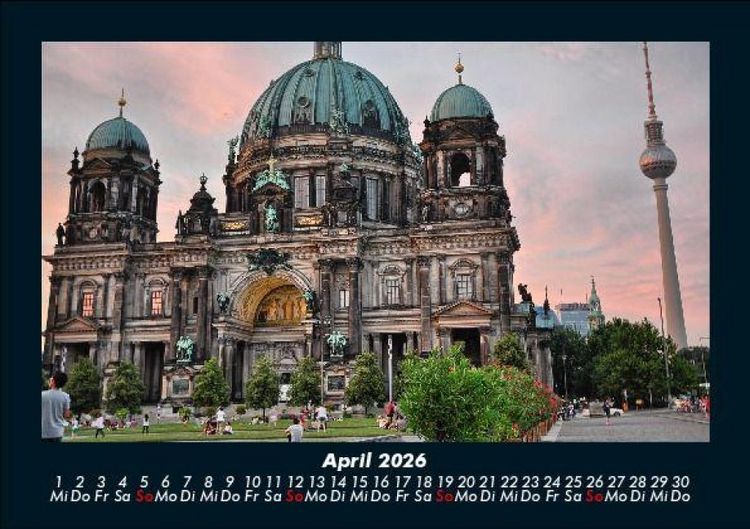 Produktbild: St&auml;dte der Welt 2026 Fotokalender DIN A5