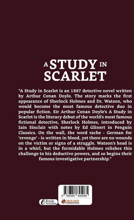 Produktbild: A Study in Scarlet
