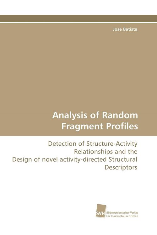 Produktbild: Analysis of Random Fragment Profiles