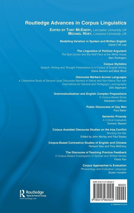 Produktbild: Corpus Approaches to Evaluation