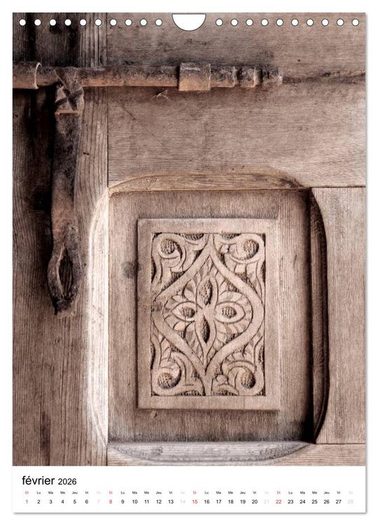 Produktbild: Portes du Maroc (Calendrier mural 2026 DIN A4 horizontal), CALVENDO calendrier mensuel