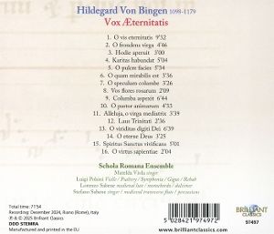 Produktbild: Hildegard Von Bingen:Vox AEternitatis