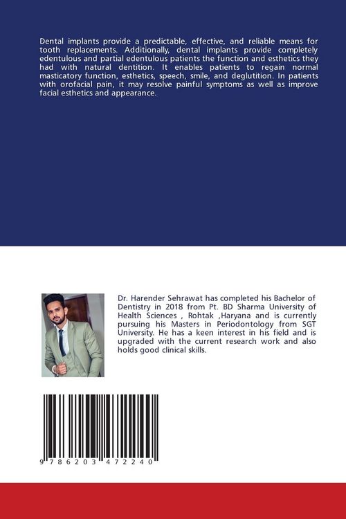 Produktbild: Dental Implants And Its Structures