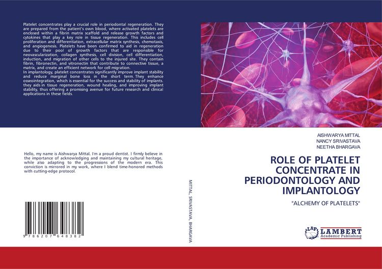 Produktbild: ROLE OF PLATELET CONCENTRATE IN PERIODONTOLOGY AND IMPLANTOLOGY