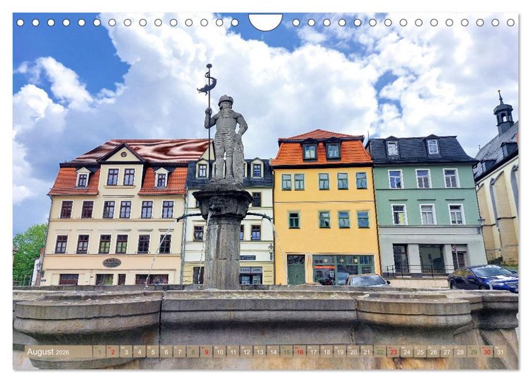 Produktbild: Rund um P&ouml;&szlig;neck - Im Saale-Orla-Kreis (Wandkalender 2026 DIN A4 quer), CALVENDO Monatskalender