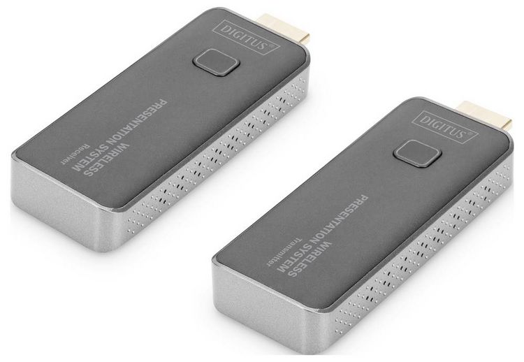 Produktbild: Digitus DS-55319 HDMI-Funk&uuml;bertragung (Set) 50m 5GHz 1920 x 1080 Pixel