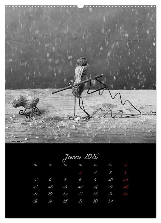 Produktbild: Simple Things 2026 (Wandkalender 2026 DIN A2 hoch), CALVENDO Monatskalender