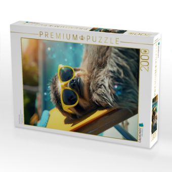 Produktbild: CALVENDO Puzzle Gusti Chillmeister | 2000 Teile Lege-Gr&ouml;&szlig;e 90x67cm Foto-Puzzle f&uuml;r gl&uuml;ckliche Stunden