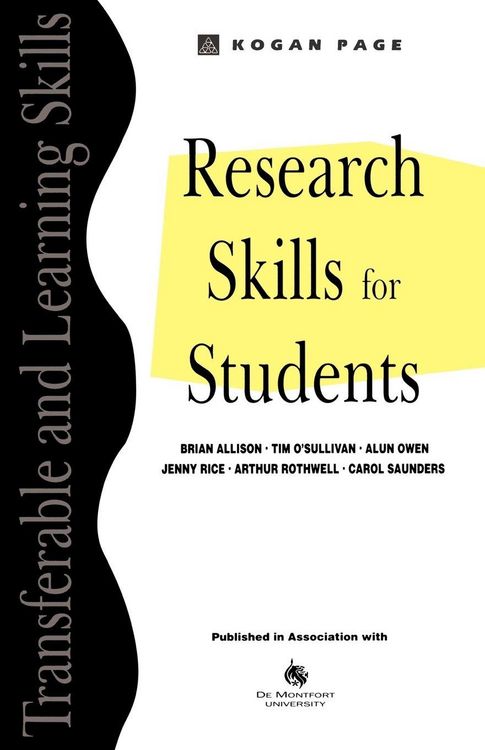 Produktbild: Research Skills for Students