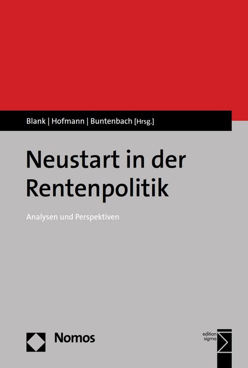 Produktbild: Neustart in der Rentenpolitik