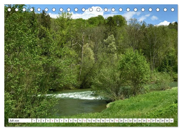 Produktbild: Zauberhaftes Mangfalltal (Tischkalender 2026 DIN A5 quer), CALVENDO Monatskalender