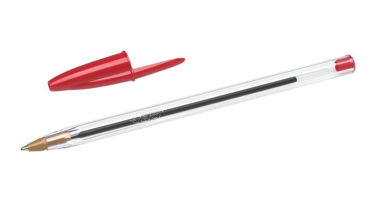 Produktbild: BIC Kugelschreiber Cristal Original Medium 0.4mm rot, 50er Set