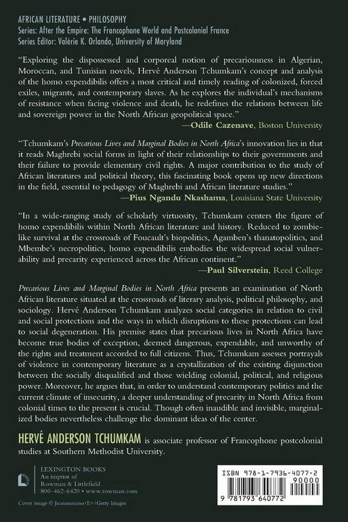 Produktbild: Precarious Lives and Marginal Bodies in North Africa