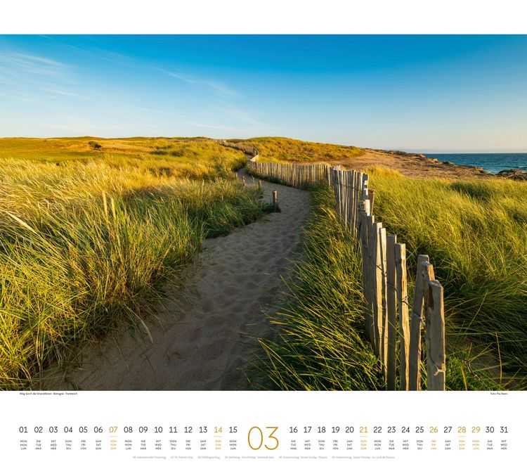Produktbild: Wege Kalender 2027