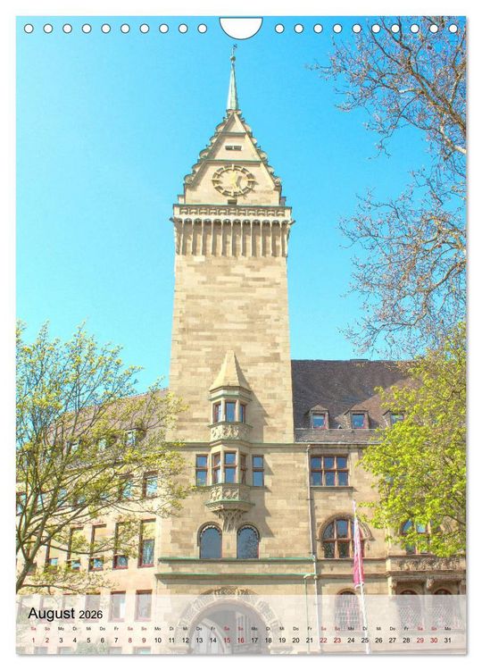 Produktbild: Historisches Duisburg (Wandkalender 2026 DIN A4 hoch), CALVENDO Monatskalender
