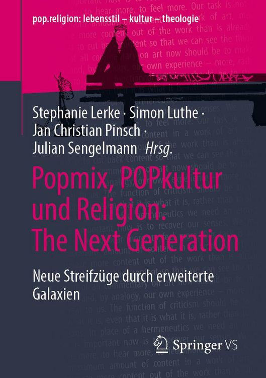 Produktbild: Popmix, POPkultur und Religion: The Next Generation