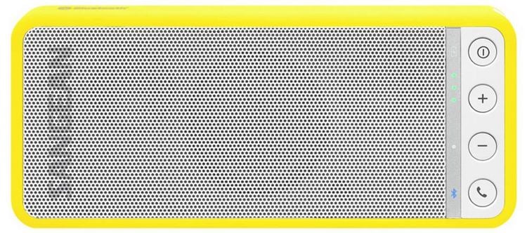 Produktbild: Sangean BluTab BTS-101 Bluetooth&reg; Lautsprecher Freisprechfunktion, NFC Wei&szlig;, Gelb
