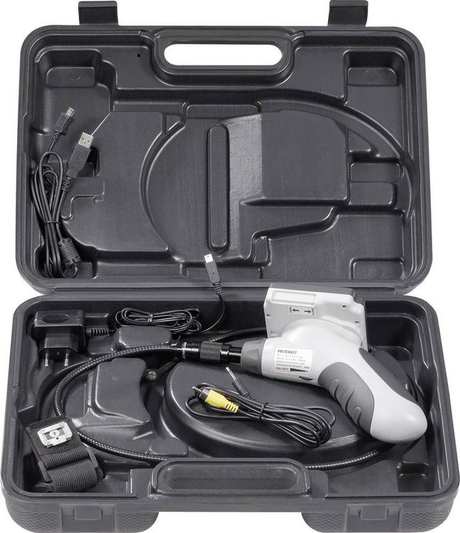Produktbild: VOLTCRAFT BS-300XRSD Endoskop Sonden-&Oslash;: 8mm Sonden-L&auml;nge: 1.83mm