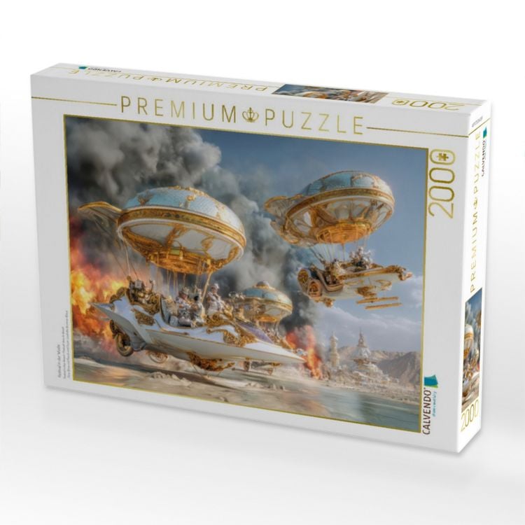 Produktbild: CALVENDO Puzzle Festival in der W&uuml;ste | 2000 Teile Lege-Gr&ouml;&szlig;e 90x67cm Foto-Puzzle f&uuml;r gl&uuml;ckliche Stunden