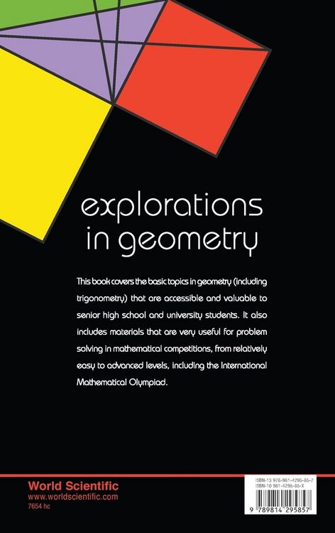 Produktbild: EXPLORATIONS IN GEOMETRY
