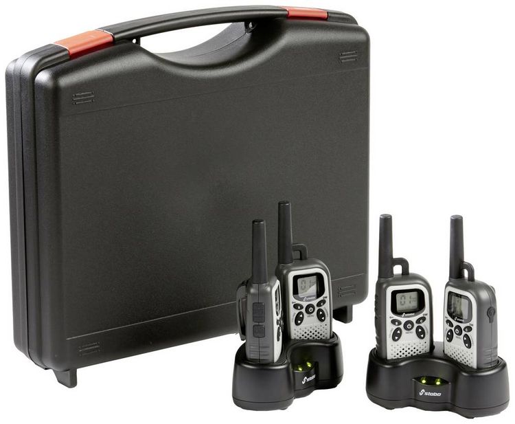 Produktbild: Stabo Freecomm 400 II 20444 PMR-Funkger&auml;t 4er Set