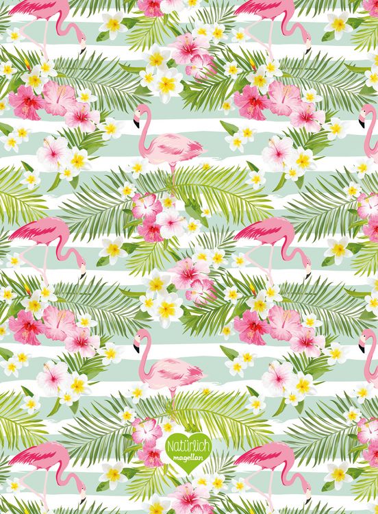 Produktbild: Notizbuch No. 47 - Flamingos