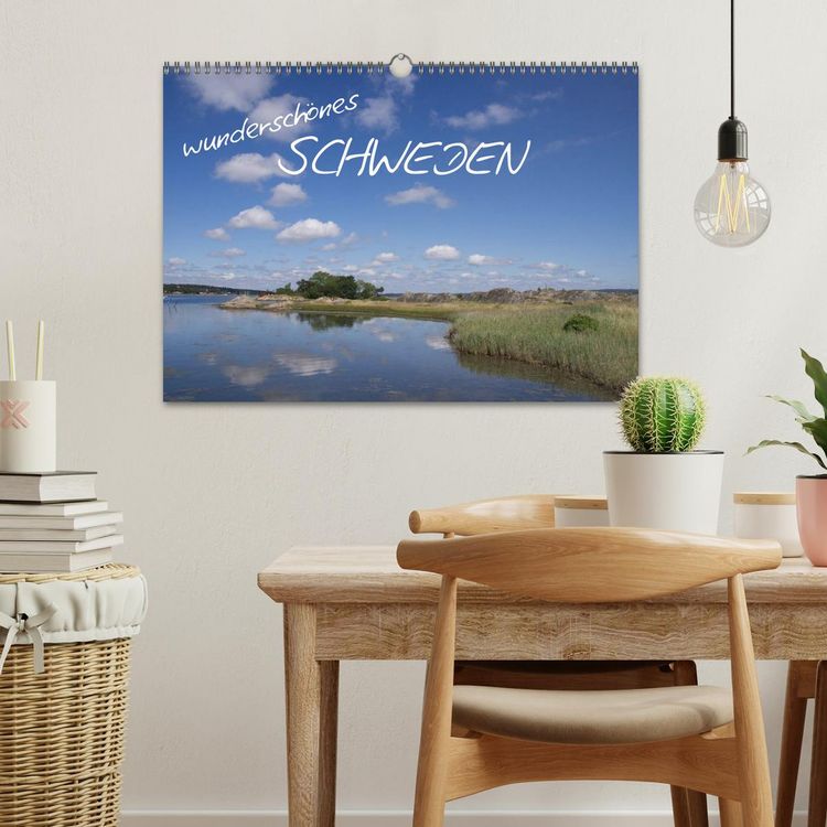 Produktbild: Wundersch&ouml;nes Schweden (Wandkalender 2026 DIN A3 quer), CALVENDO Monatskalender