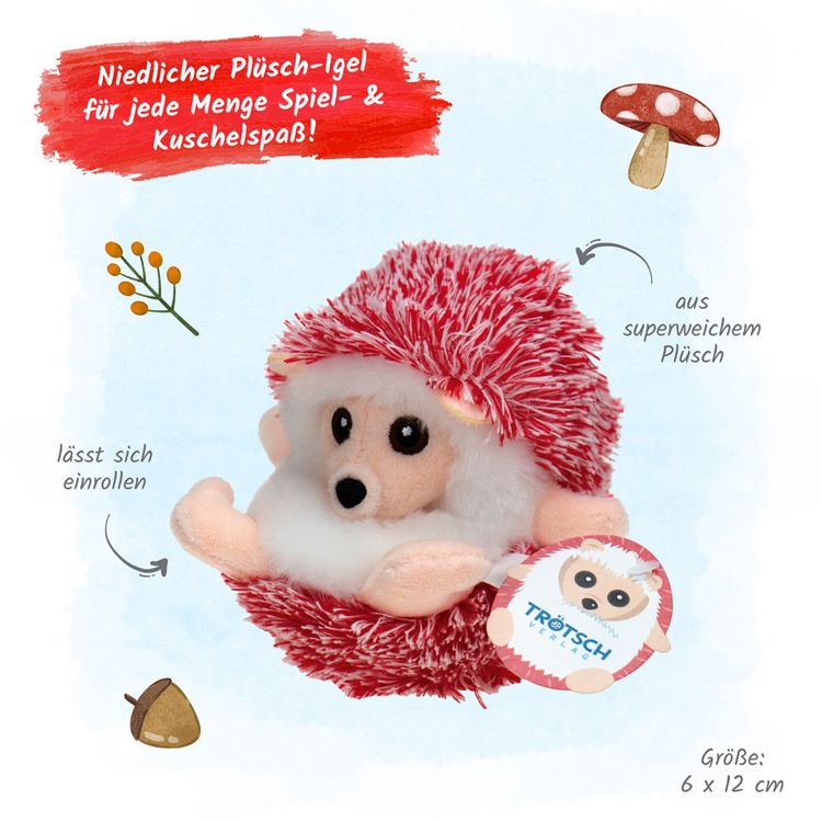 Produktbild: Tr&ouml;tsch Pl&uuml;schigel rot