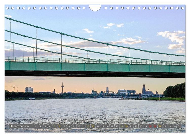 Produktbild: Br&uuml;cken in Europa (Wandkalender 2026 DIN A4 quer), CALVENDO Monatskalender