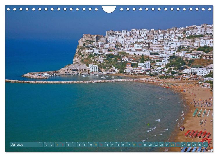 Produktbild: Facettenreiches Apulien (Wandkalender 2026 DIN A4 quer), CALVENDO Monatskalender