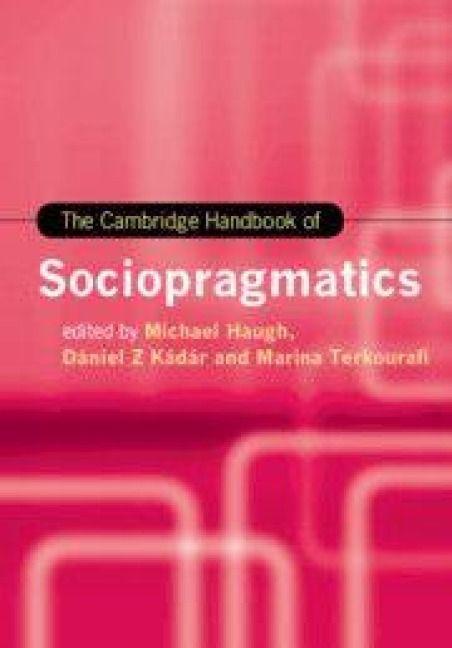 Produktbild: The Cambridge Handbook of Sociopragmatics