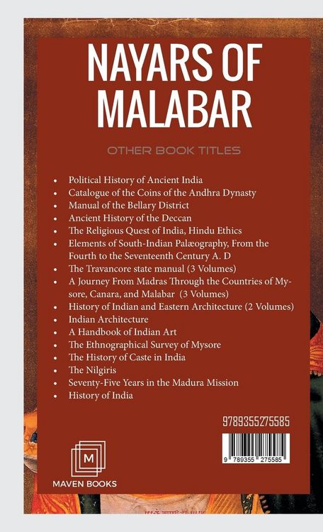Produktbild: Nayars Of Malabar