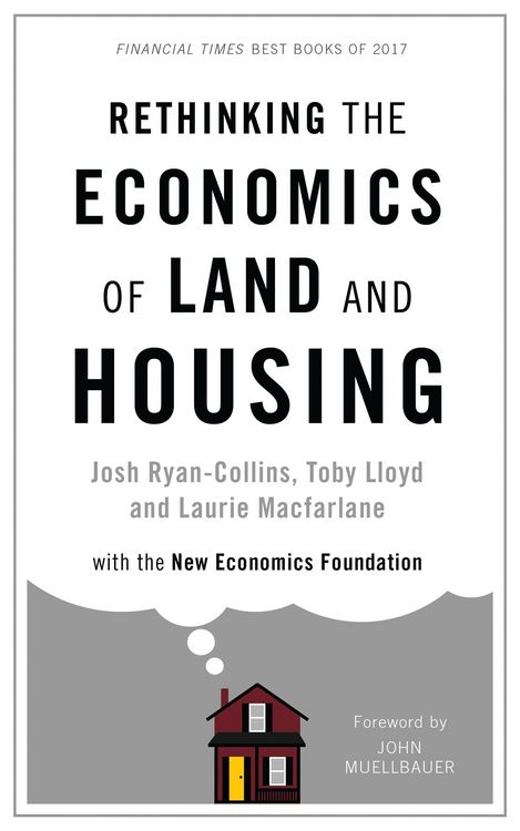 Produktbild: Rethinking the Economics of Land and Housing