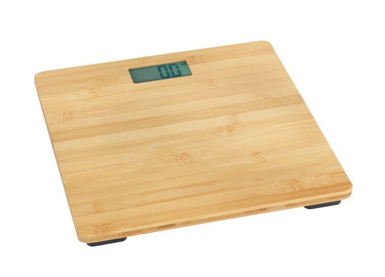 Personenwaage Mod. Bambusa aus Bambus, digitale Krperwaage bis 180 kg  kaufen