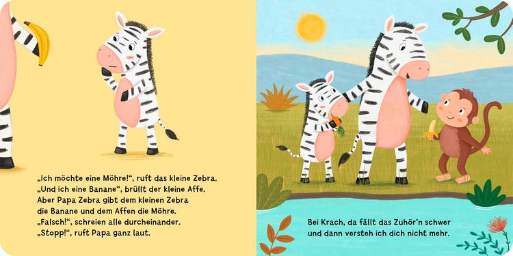Produktbild: Zuh&ouml;ren macht schlau, kleines Zebra!