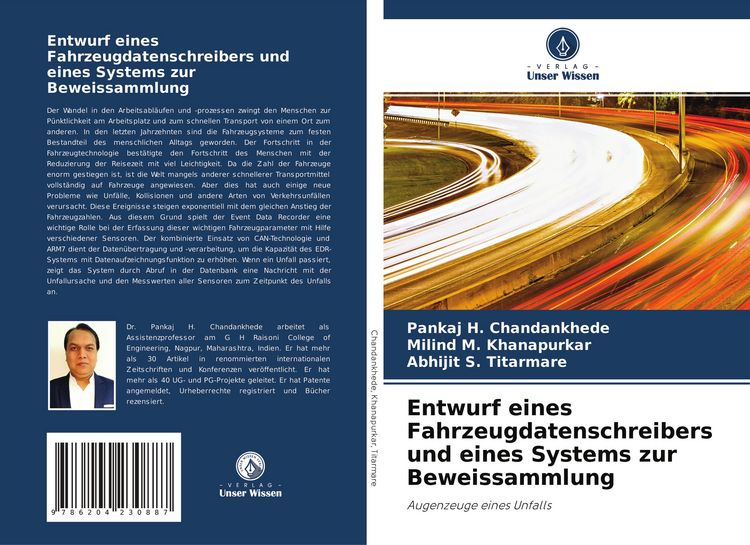 Produktbild: Entwurf eines Fahrzeugdatenschreibers und eines Systems zur Beweissammlung
