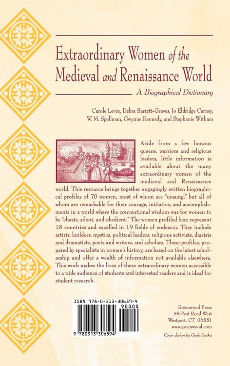 Produktbild: Extraordinary Women of the Medieval and Renaissance World