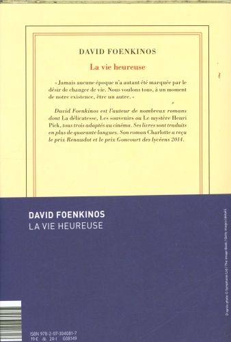 Produktbild: La vie heureuse