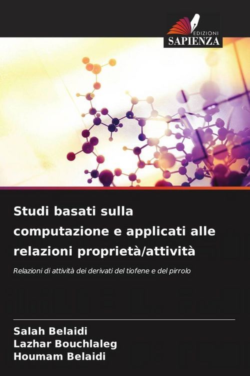 Produktbild: Studi basati sulla computazione e applicati alle relazioni propriet&agrave;/attivit&agrave;