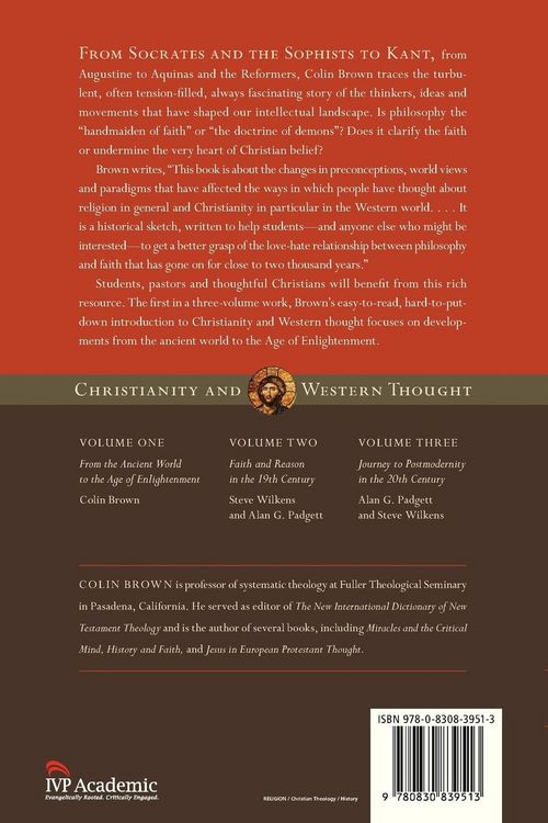 Produktbild: Christianity and Western Thought