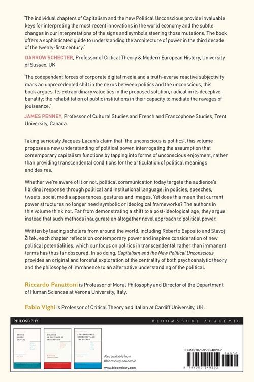 Produktbild: Capitalism and the New Political Unconscious