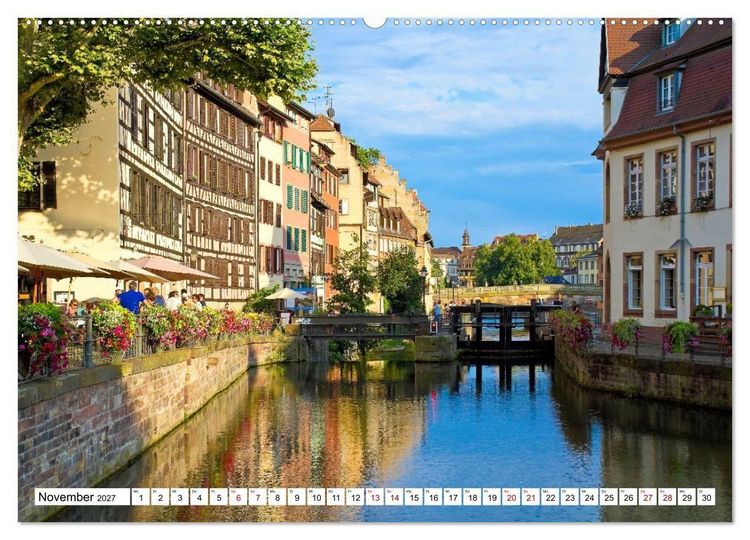 Produktbild: Stra&szlig;burg &ndash; Geschichte und Flair im Herzen Europas (Wandkalender 2027 DIN A2 quer), CALVENDO Monatskalender