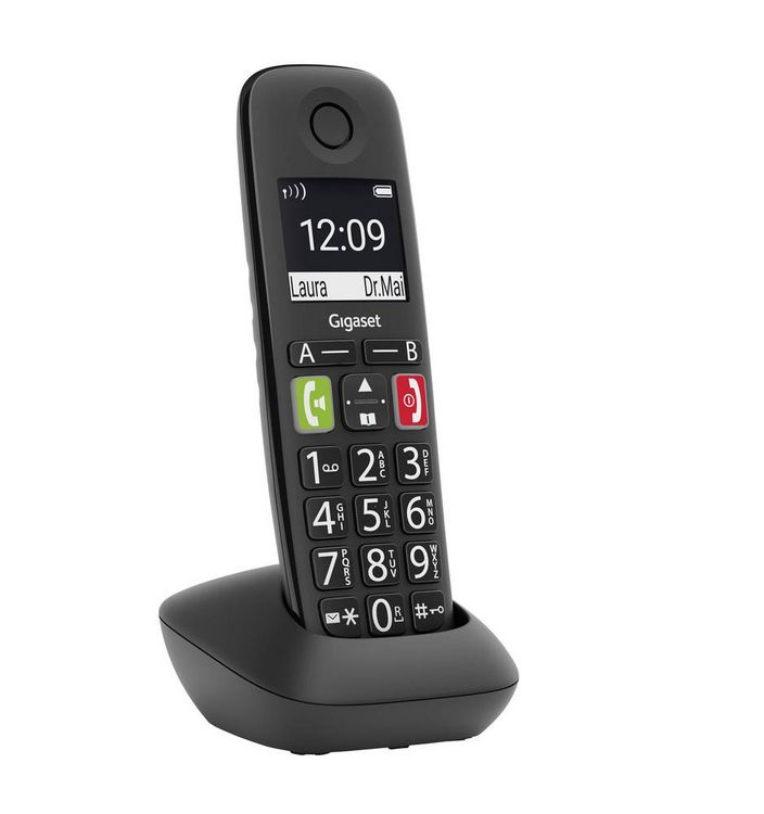 Produktbild: Gigaset E290HX Mobilteil Schwarz