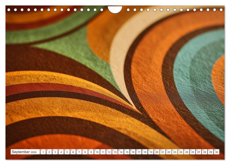 Produktbild: Design trifft Zeit (Wandkalender 2026 DIN A4 quer), CALVENDO Monatskalender