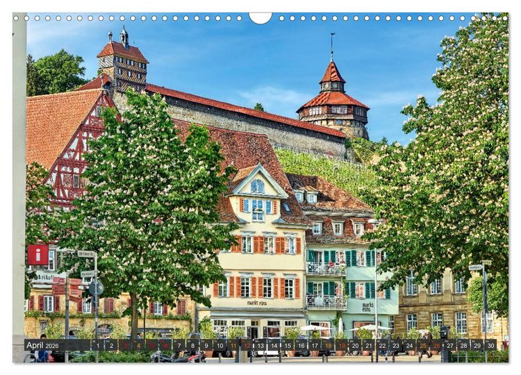 Produktbild: Esslingen am Neckar. Ein- und Ausblicke von Andreas Voigt (Wandkalender 2026 DIN A3 quer), CALVENDO Monatskalender