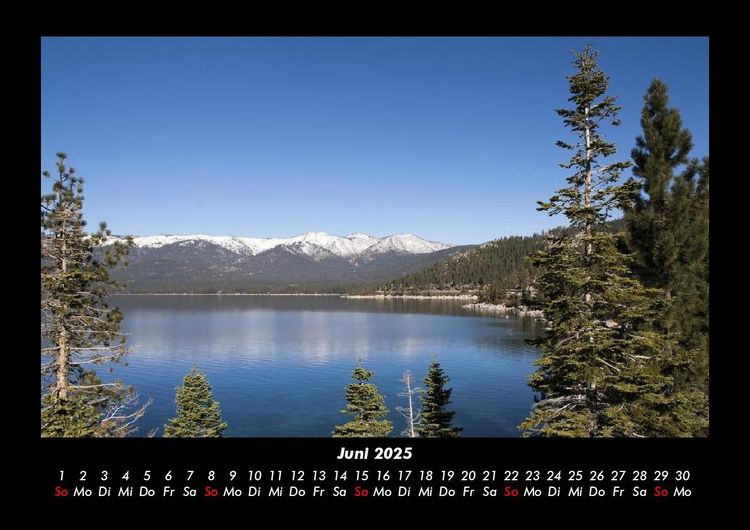 Produktbild: Seeblick 2025 Fotokalender DIN A3