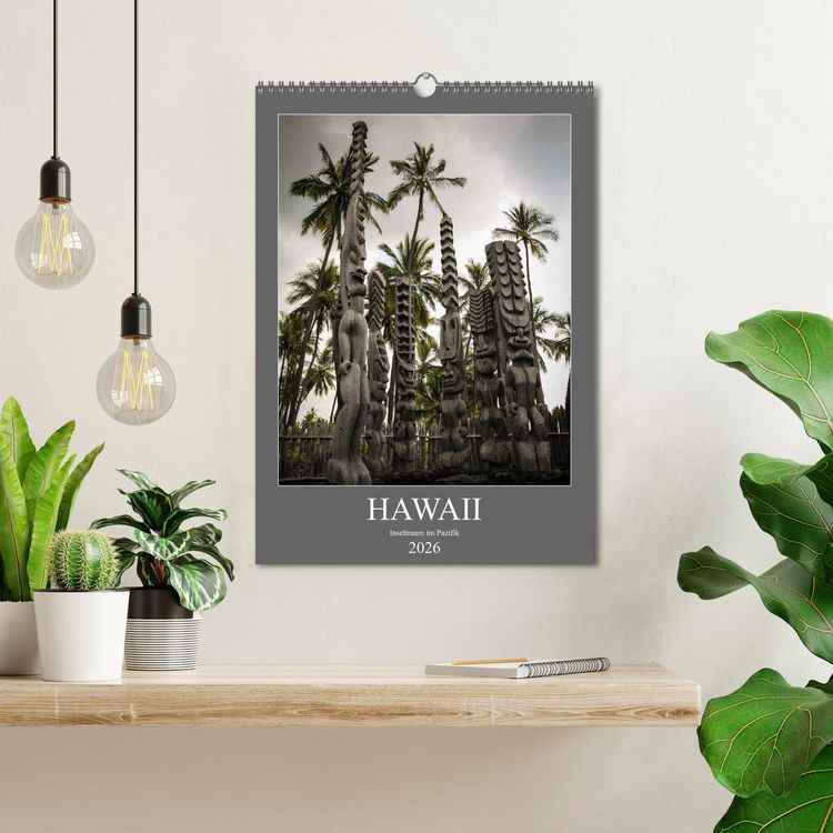 Produktbild: Hawaii - Inseltraum im Pazifik (Wandkalender 2026 DIN A3 hoch), CALVENDO Monatskalender
